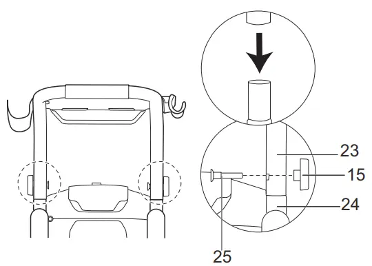 Install The Upper Handle