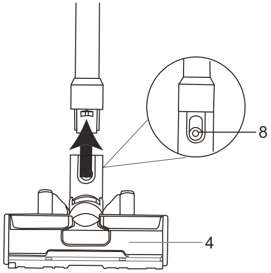 greenworks VUG403 24V Brushless Cordless Stick Vacuum - vacuum