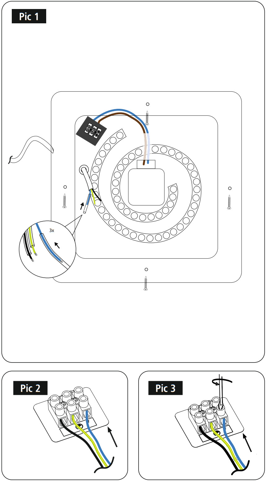 hama 00176605 WiFi Ceiling Light - Figure 1