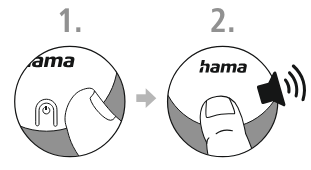 hama 00185816 Item Finder - Factory reset