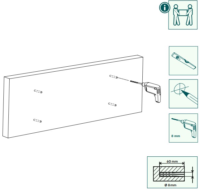 hama 00220809 TV Wall Bracket - parts2