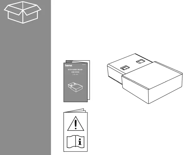 hama N150 Nano Wlan USB Stick - package