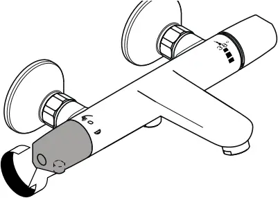 hansgrohe Ecostat Bath Mixer - Operation 5