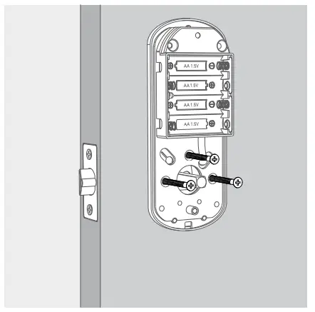 hornbill 2312 Smart Door Lock Keypad - Mounting Plate 1