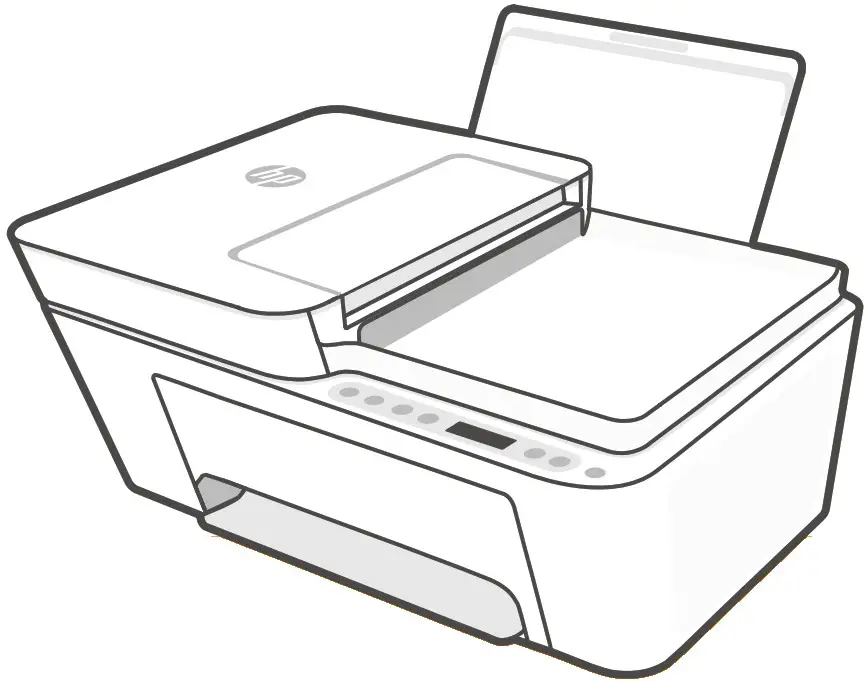 hp Deskjet 4100e all in one series Printer - cover