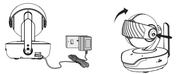 hubble connected Nursery Pal Deluxe 5 Inch Smart HD Twin Baby Monitor and Cameras