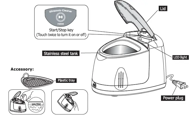 iSonic-F3900-Retainer-Cleaner-ultrasonic-Denture-fig-1