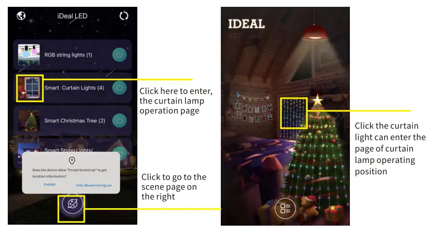 ilumeplay LF1364 Curtain Light - Apps