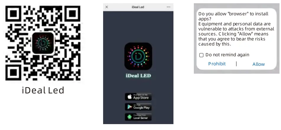ilumeplay LF1364 Curtain Light - Qr Code