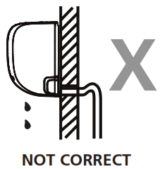 inventor LDVI-09WFI Air Conditioning Systems Wall Mounted Unit - HOSE PLACEMENT1