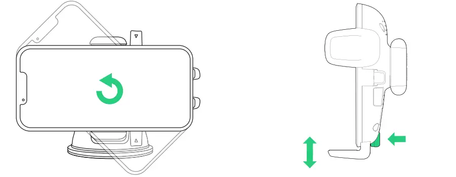 iottie Easy One Touch Wireless 2 Dash and Windshield Mount - Fig1