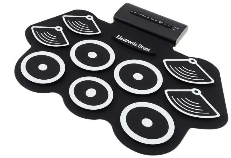 jkil-YUTR-9-Pads-Electronic-Roll-Up-Thicken-silicone-Drum-product