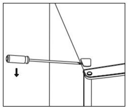 kogan KAHFTMF197L Top Mount Fridge - DOOR REVERSAL3