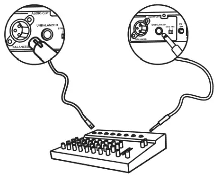 mascot UXD-100 Wireless Microphone System - Cable