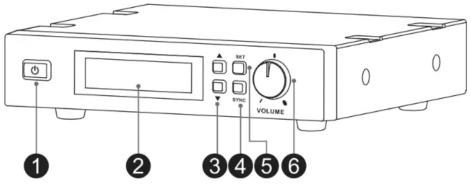 mascot UXD-100 Wireless Microphone System - Diversity Receiver