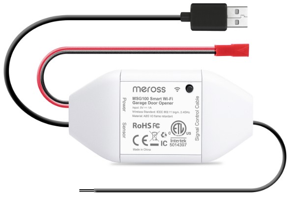 meross MSG100 Smart Wi-Fi Garage Door Opener Remote
