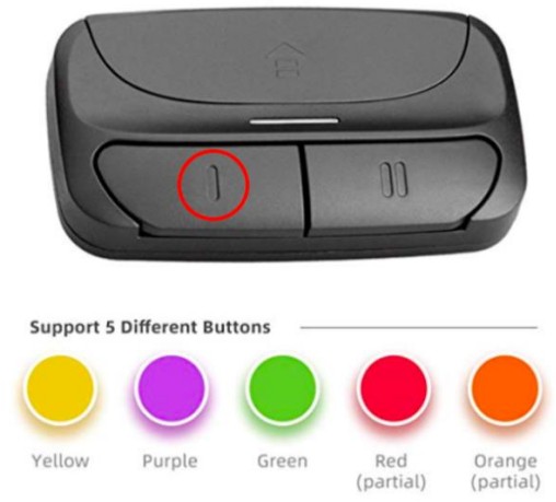 meross RGR551 Smart Garage Door Opener Remote - fig 4