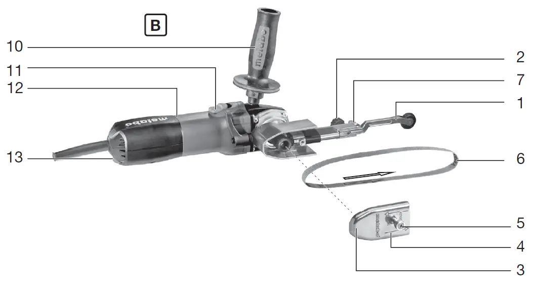 metabo BFE 9-20 Band File-fig-2