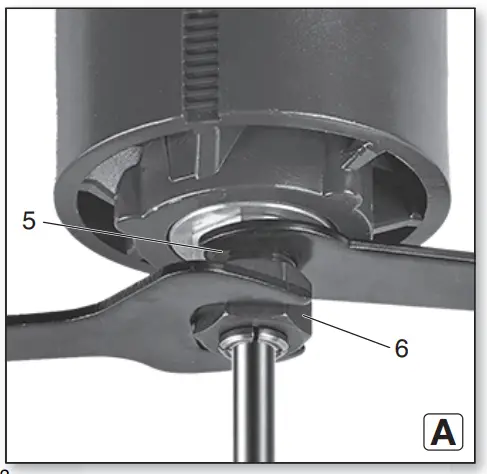 Inserting the cutter