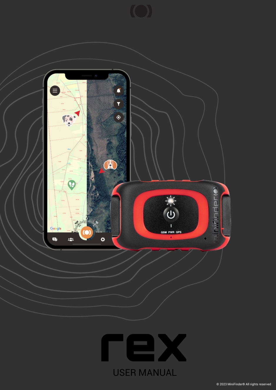 minifinder Rex Hunting Dog Tracker User Manual
