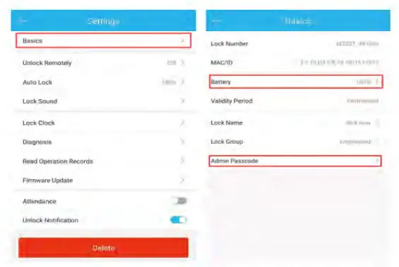 miuedo Smart Deadbolt - send ekey8