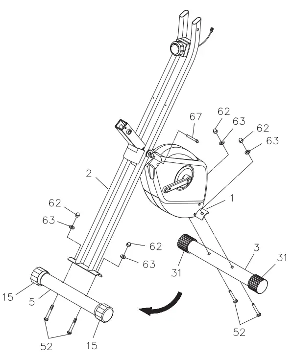 muuv 15-0183 Cardio Exercise Bike - Fig 4
