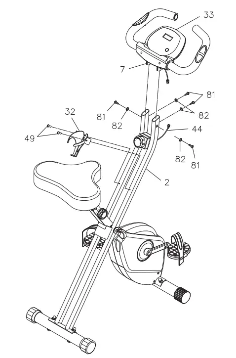 muuv 15-0183 Cardio Exercise Bike - Fig 6