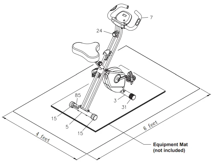 muuv 15-0183 Cardio Exercise Bike - Fig 7