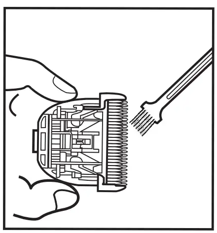 Taper Blade Cleaning