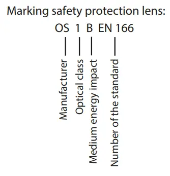 optrel Helix 2 5 Welding Helmet - Marking safety