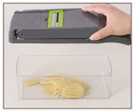 ourokhome Multifunctional Vegetable Chopper and Dicer - chopping cover