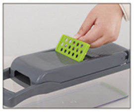 ourokhome Multifunctional Vegetable Chopper and Dicer - the cover