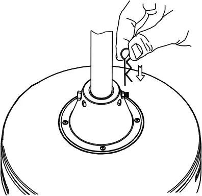 overstock F6297 1 Ceiling Fan - 5