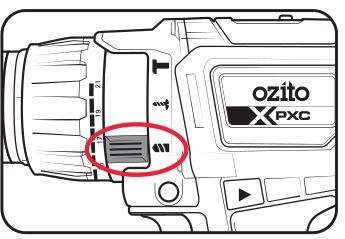 ozito PXBHS-600 60nm PXC Brushless Hammer Drill - Drilling