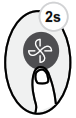 perfect aire RG10B(D1)-BGEFU1 Multi-Zone Mini-Split Remote Control - icon3