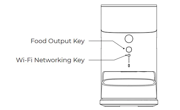 petgugu PF2 Intelligent Pet Feeder - Key