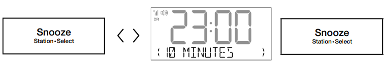 pure P154502 Sieste Batch DAB+ FM Clock Radio - Set snooze2
