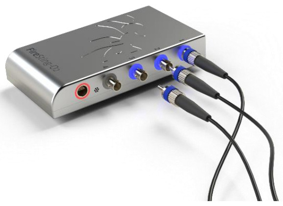 pyroscience FireSting O2 Optical Oxygen Meter - locked firmly