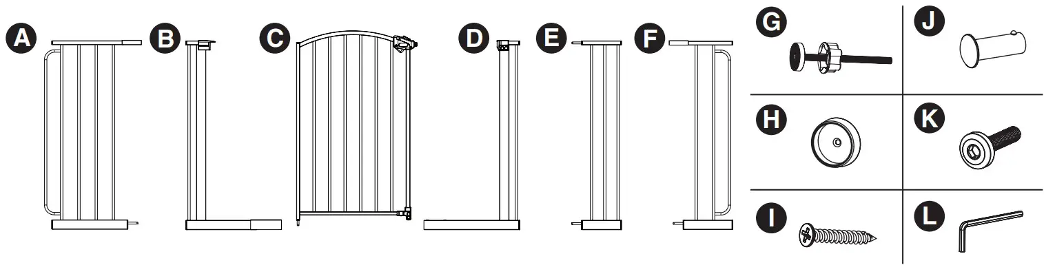 regalo 0390 Home Accents Super Wide Safety Gate - Fig 1