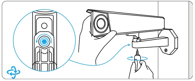 reolink P750 16MP PoE Outdoor Camera - Mount the Camera 2