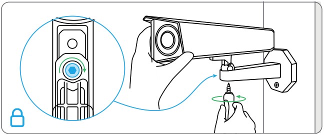 reolink P750 16MP PoE Outdoor Camera - Mount the Camera 3