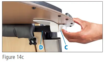 rifton E930 Prone Stander - Figure 14c