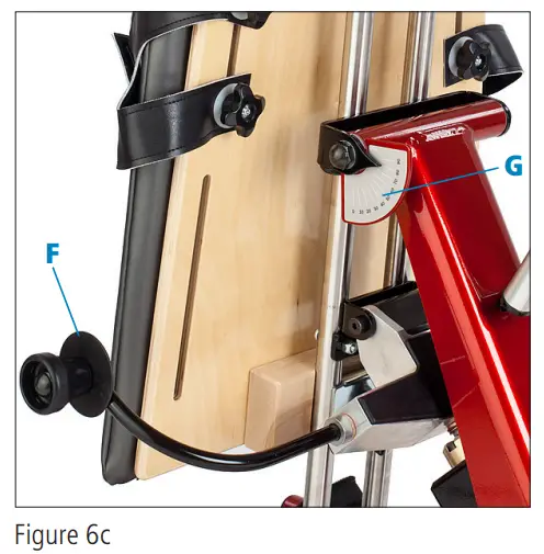 rifton E930 Prone Stander - Figure 6c