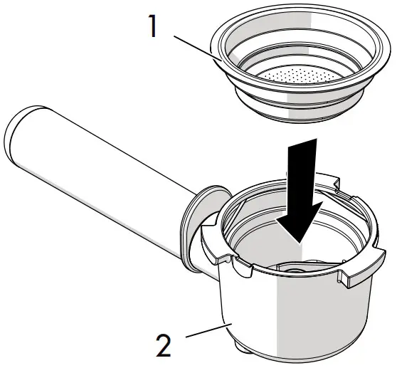 smeg ECF01RDUK 50's Retro Style Espresso Coffee Machine - Ground coffee