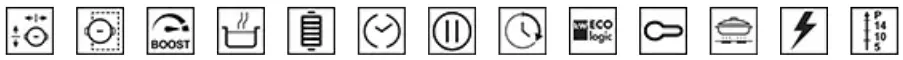 smeg SIMU336D 36 Inch Countertop Induction Cooktop - Symbol 4