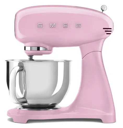 smeg SMF03PKUS Series 50s Retro Style Stand Mixer