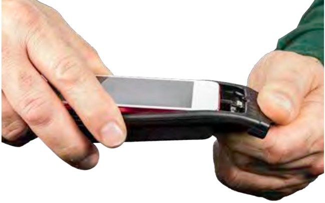 socket mobile DS800 Linear Barcode Sled Scanner - DuraCase 4