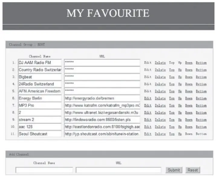 HANDLING THE RADIO FROM A BROWSER