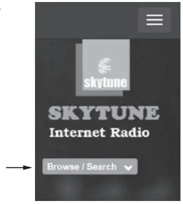HANDLING THE RADIO FROM A BROWSER