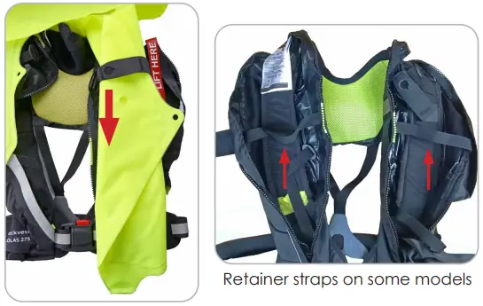 spinlock DURO SOLAS Lifejacket Twin Chamber - Replacement 1